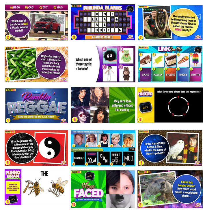 Trivialicious 5 ROUND PowerPoint Pack #005