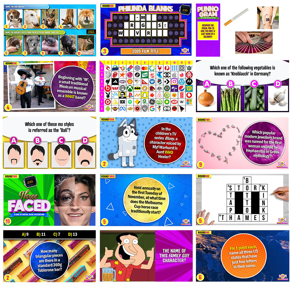 Trivialicious 4 ROUND PowerPoint Pack #278