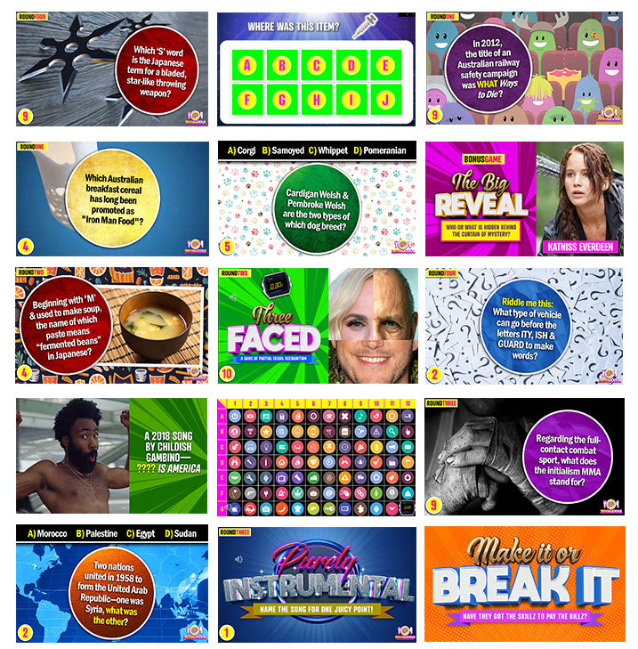 Trivialicious 5 ROUND PowerPoint Pack #004