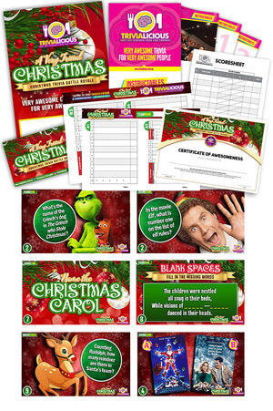 Trivialicious THEMED PowerPoint Pack CHRISTMAS #001
