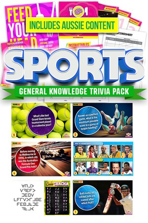 Trivialicious THEMED PowerPoint Pack SPORT #001