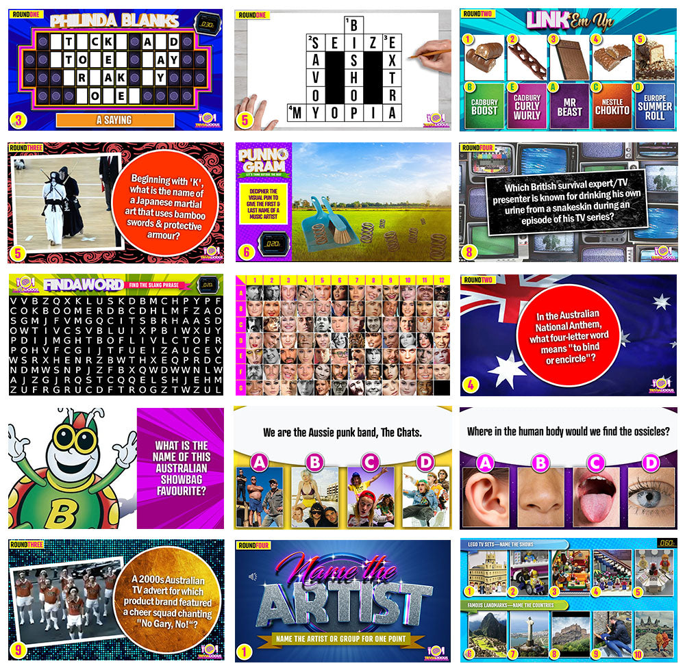 Trivialicious 4 ROUND PowerPoint Pack #298