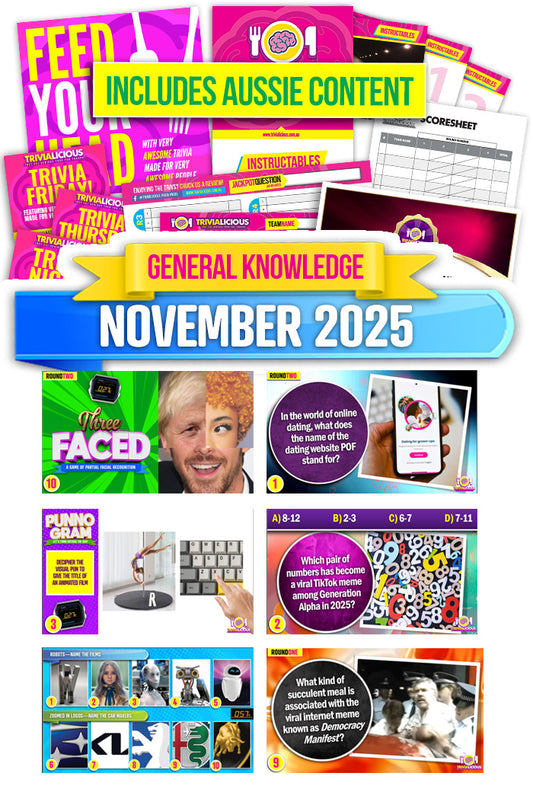 Trivialicious Trivia Packs