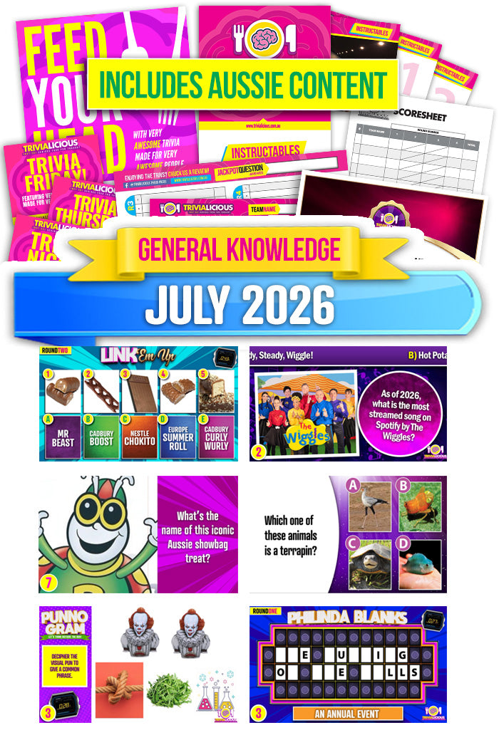 Trivialicious 4 ROUND PowerPoint Pack #415