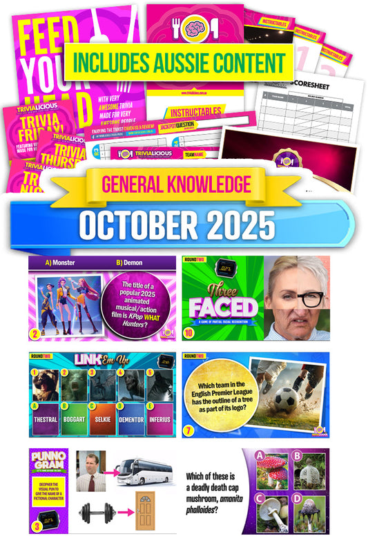 Trivialicious 4 ROUND PowerPoint Pack #375