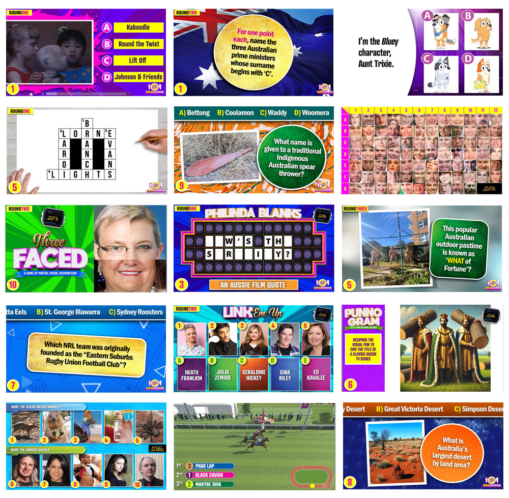 Trivialicious THEMED PowerPoint Pack AUSTRALIAN TRIVIA #002