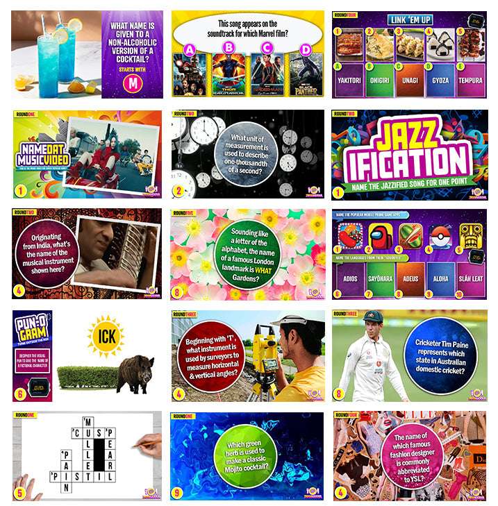 Trivialicious 5 ROUND PowerPoint Pack #003