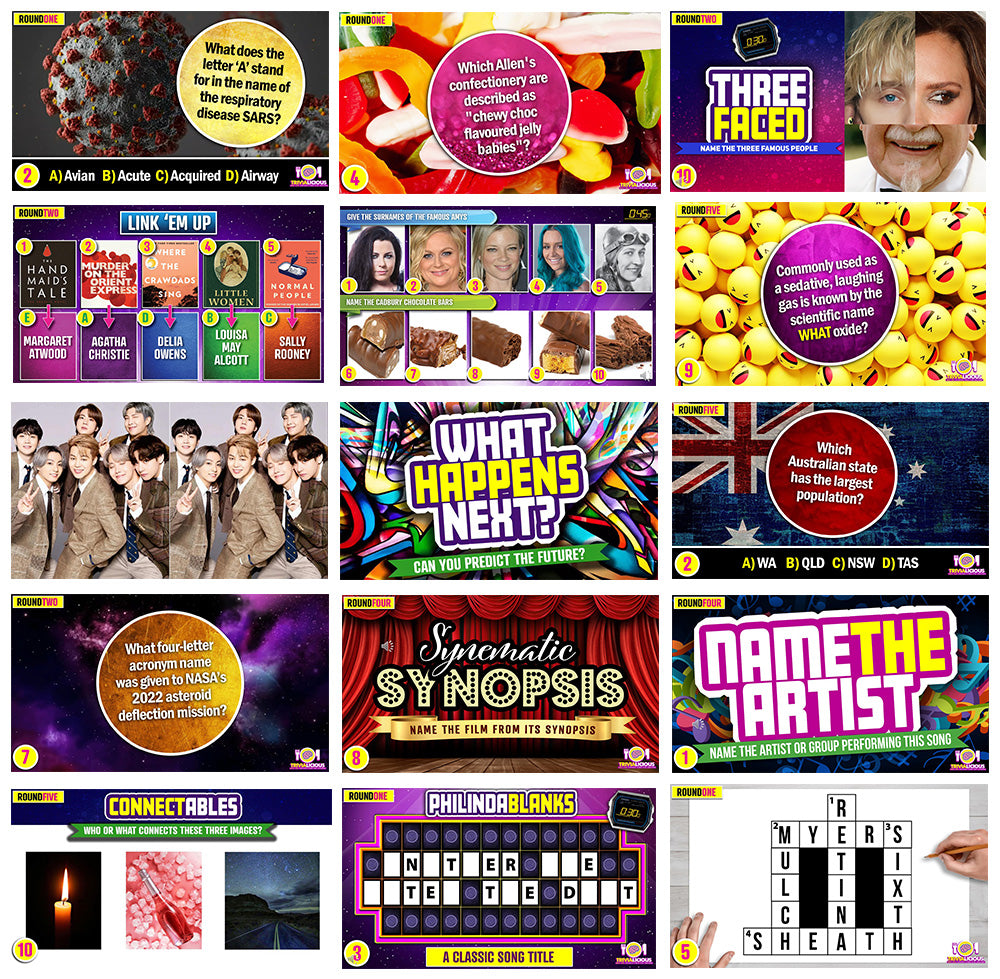 Trivialicious 6 ROUND PowerPoint Pack #004