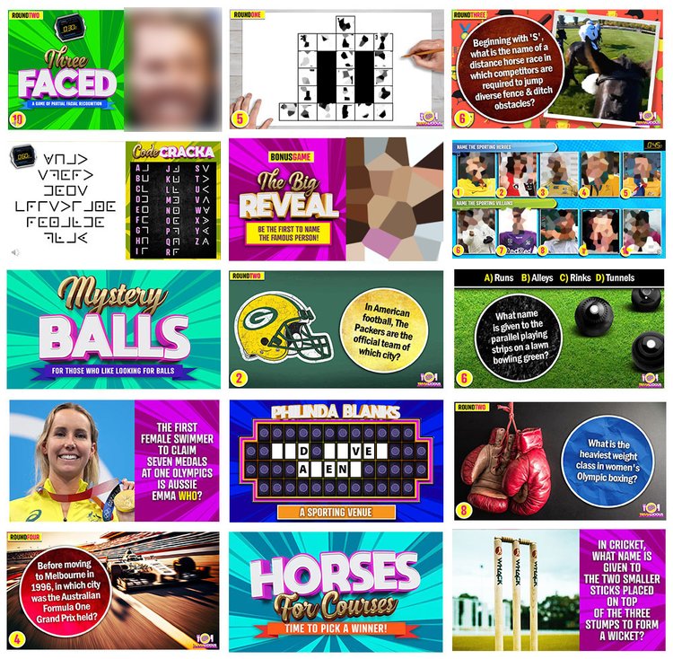 Trivialicious THEMED PowerPoint Pack SPORT #001