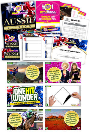Trivialicious THEMED PowerPoint Pack AUSTRALIAN TRIVIA #001