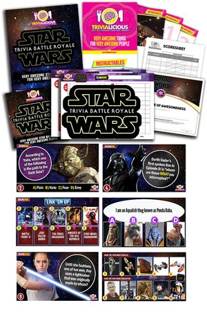 Trivialicious THEMED PowerPoint Pack STAR WARS #001
