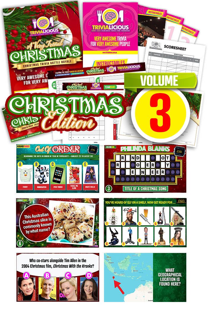 Trivialicious THEMED PowerPoint Pack CHRISTMAS #003