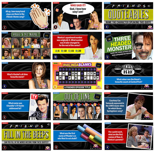 Trivialicious THEMED PowerPoint Pack FRIENDS #001