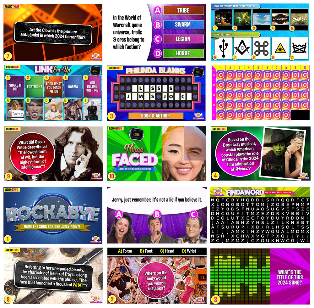 Trivialicious 4 ROUND USA PowerPoint Pack #329