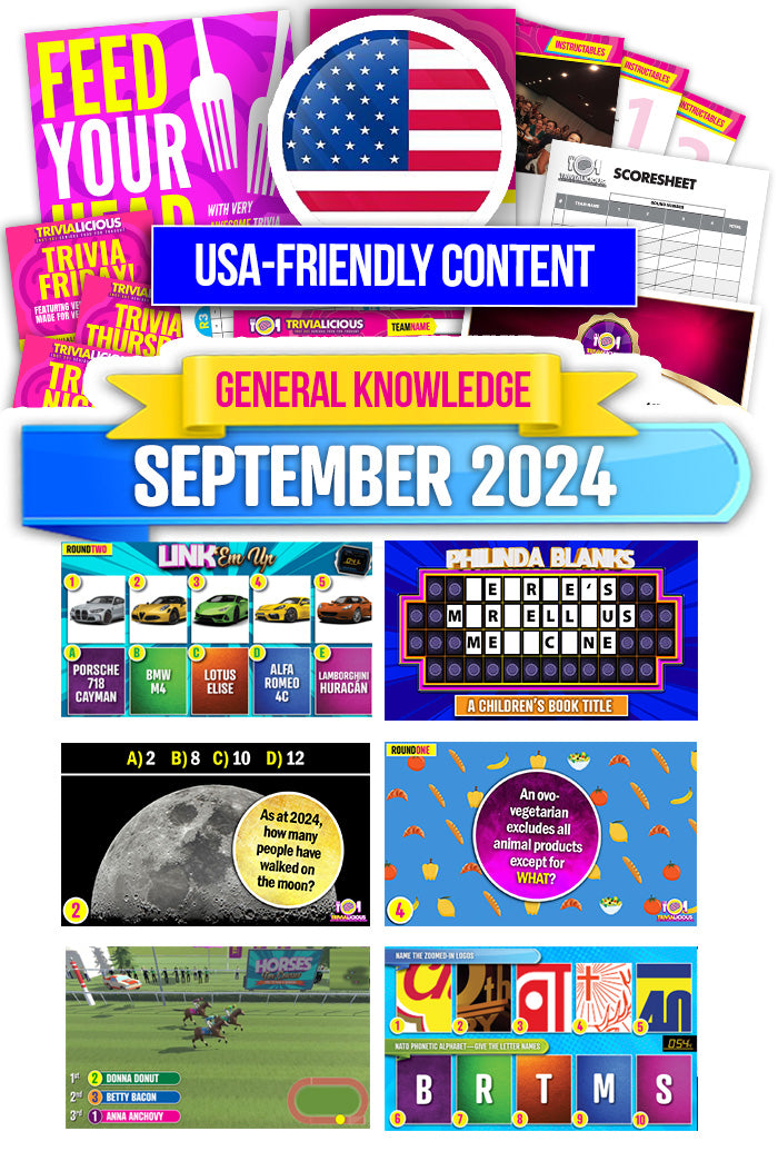Trivialicious 4 ROUND USA PowerPoint Pack #324