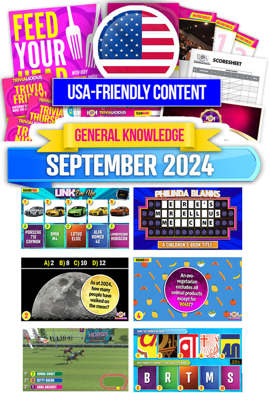 Trivialicious 4 ROUND USA PowerPoint Pack #324